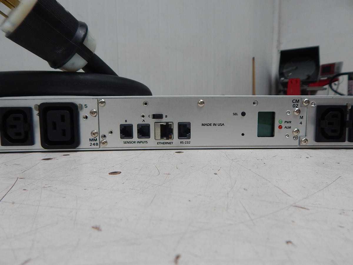 BAYTECH MMP11 METERED CONTROLLED POWER STRIP M3882 - POWER SUPPLIES
