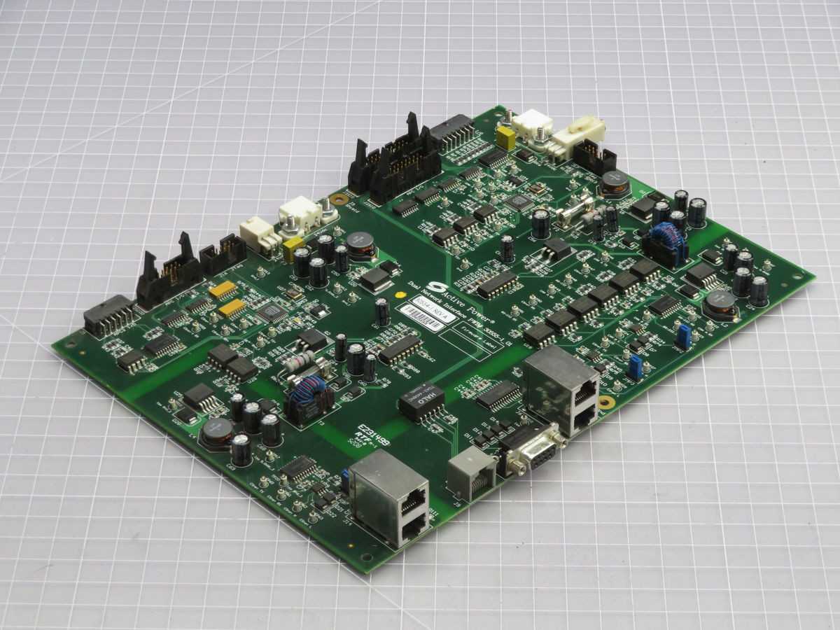 Active Power 30555-1 Dual Network Interface T260733 - PCB CIRCUIT BOARDS