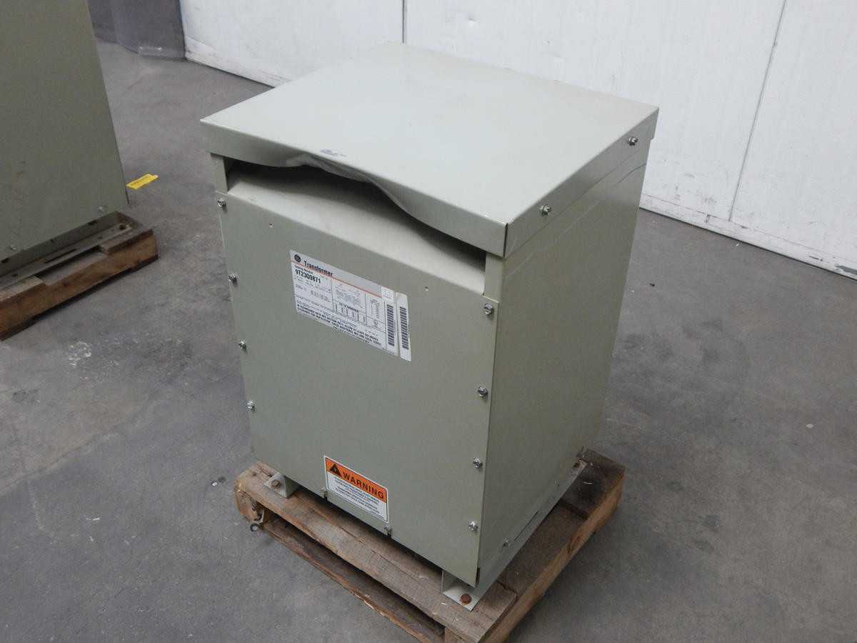 GE 9T23Q9871 TYPE QL TRANSFORMER 15 KVA 3 PH M2581 - DRY TRANSFORMERS