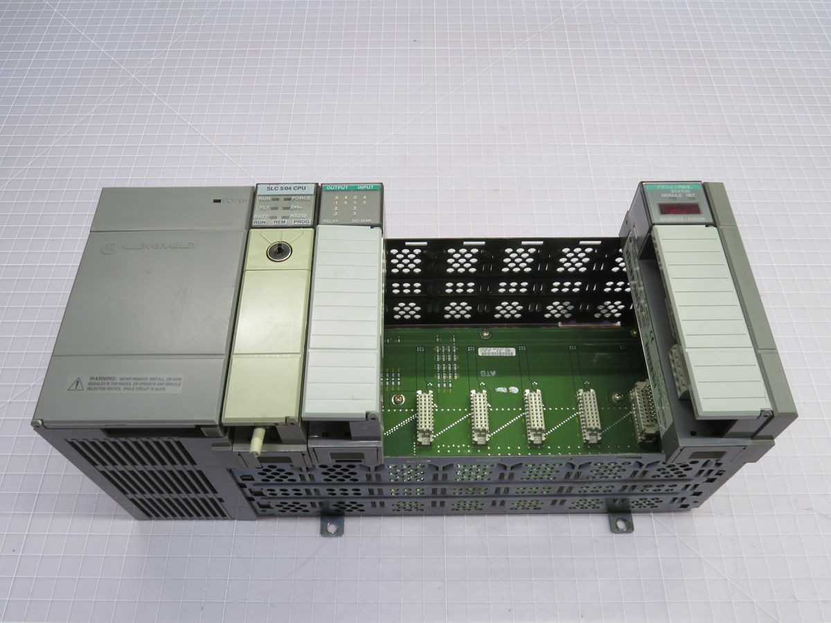ALLEN BRADLEY 1746-A7 PLC RACK T254657 - INDUSTRIAL PARTS
