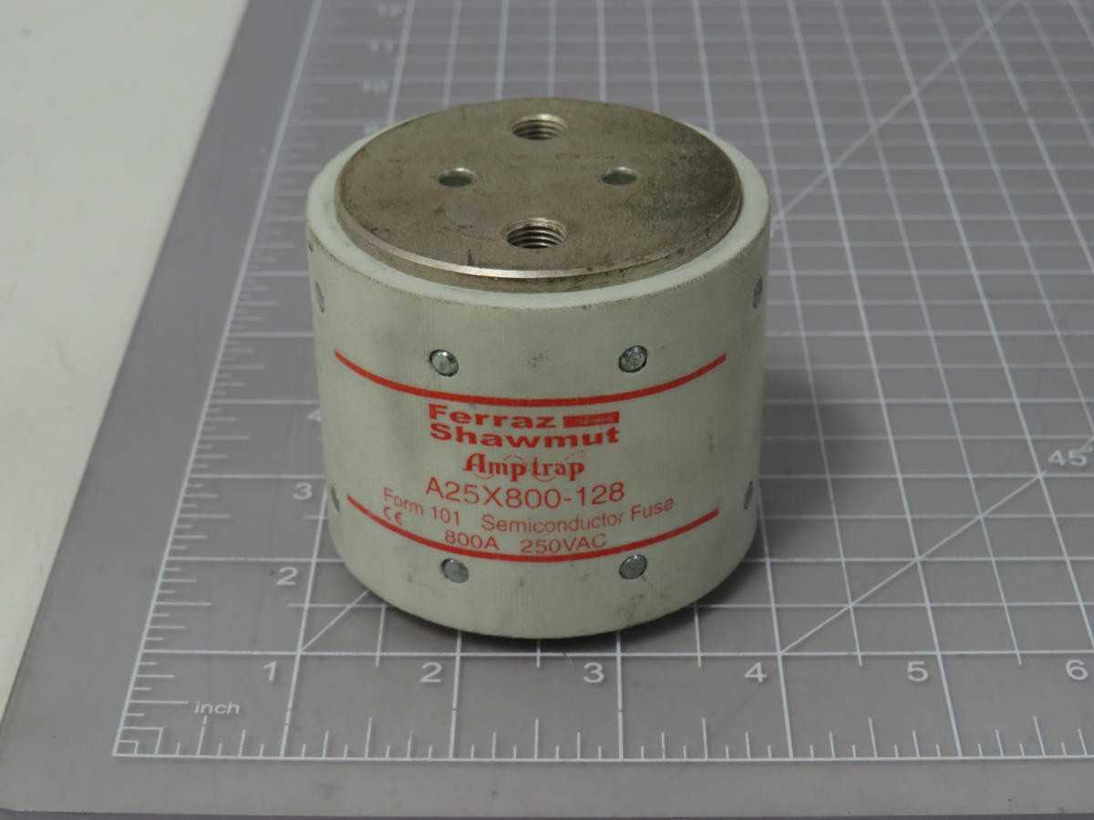 FERRAZ SHAWMUT A25X800-128 STYLE SEMICONDUCTOR 800A 250 VAC KT425 - FUSES
