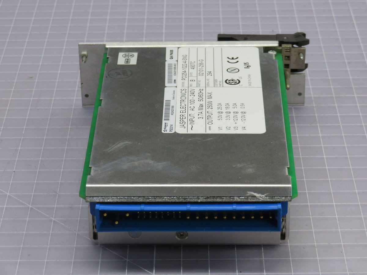 JASPER ELECTRONICS PC1254-1022-4-SNG POWER SUPPLY T255349 - POWER SUPPLIES