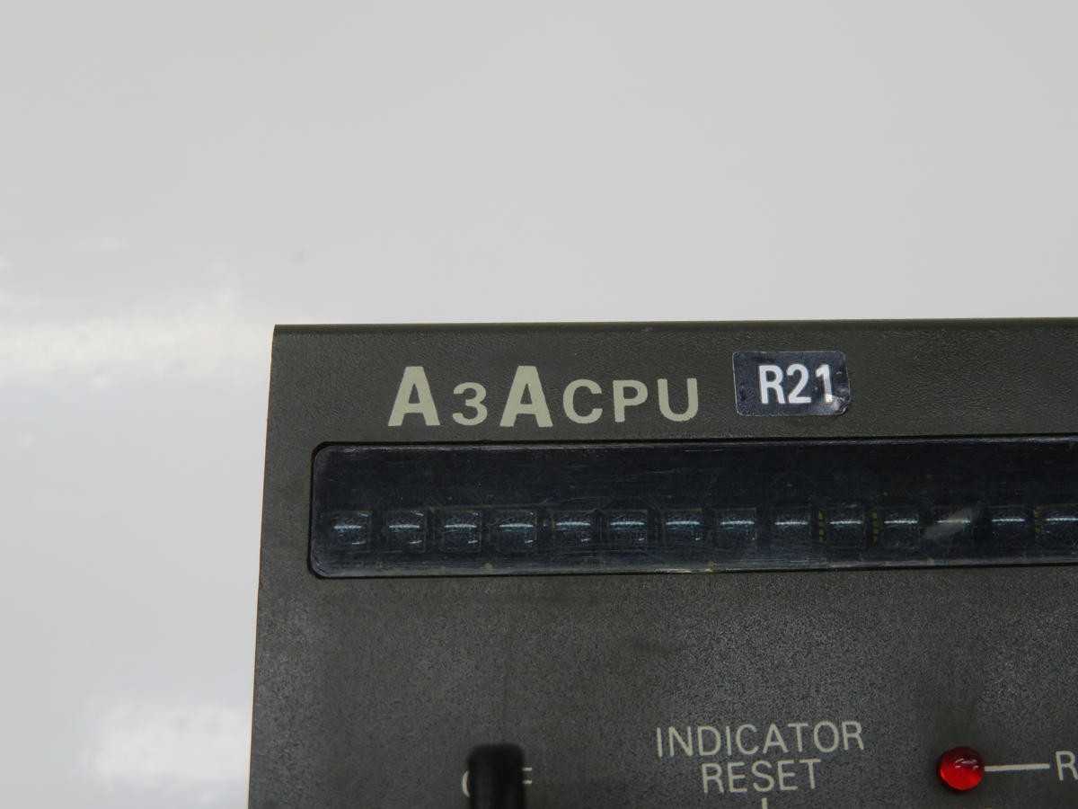 MITSUBISHI A3ACPUR21 PROGRAMMABLE CONTROLLER T240833 - PLC MODULES