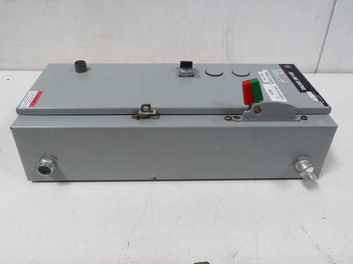 GE CR307CT14TFHDALUA SELA36AT0030 300 LINE CONTROL COMBO MOTOR STARTER T201521 - DC MOTOR