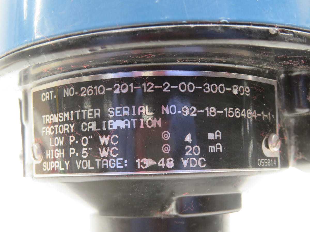 LEEDS & NORTHRUP 2610-201-12-2-00-300-809 PRESSURE TRANSMITTER T228208 - PRESSURE TRANSMITTER