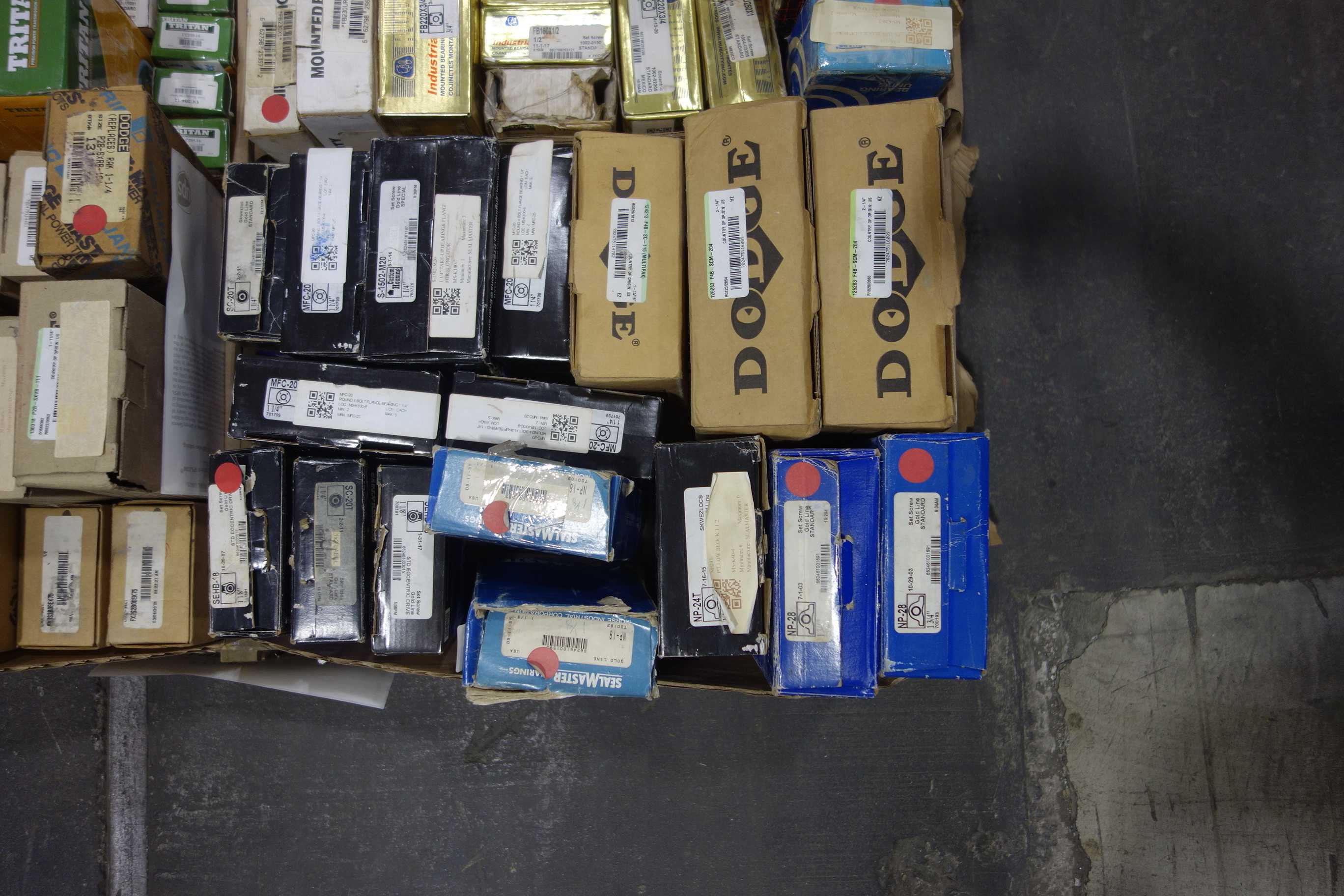 SKU 1772295 - PALLET OF ASSORTED MOUNTED BEARINGS - BEARINGS