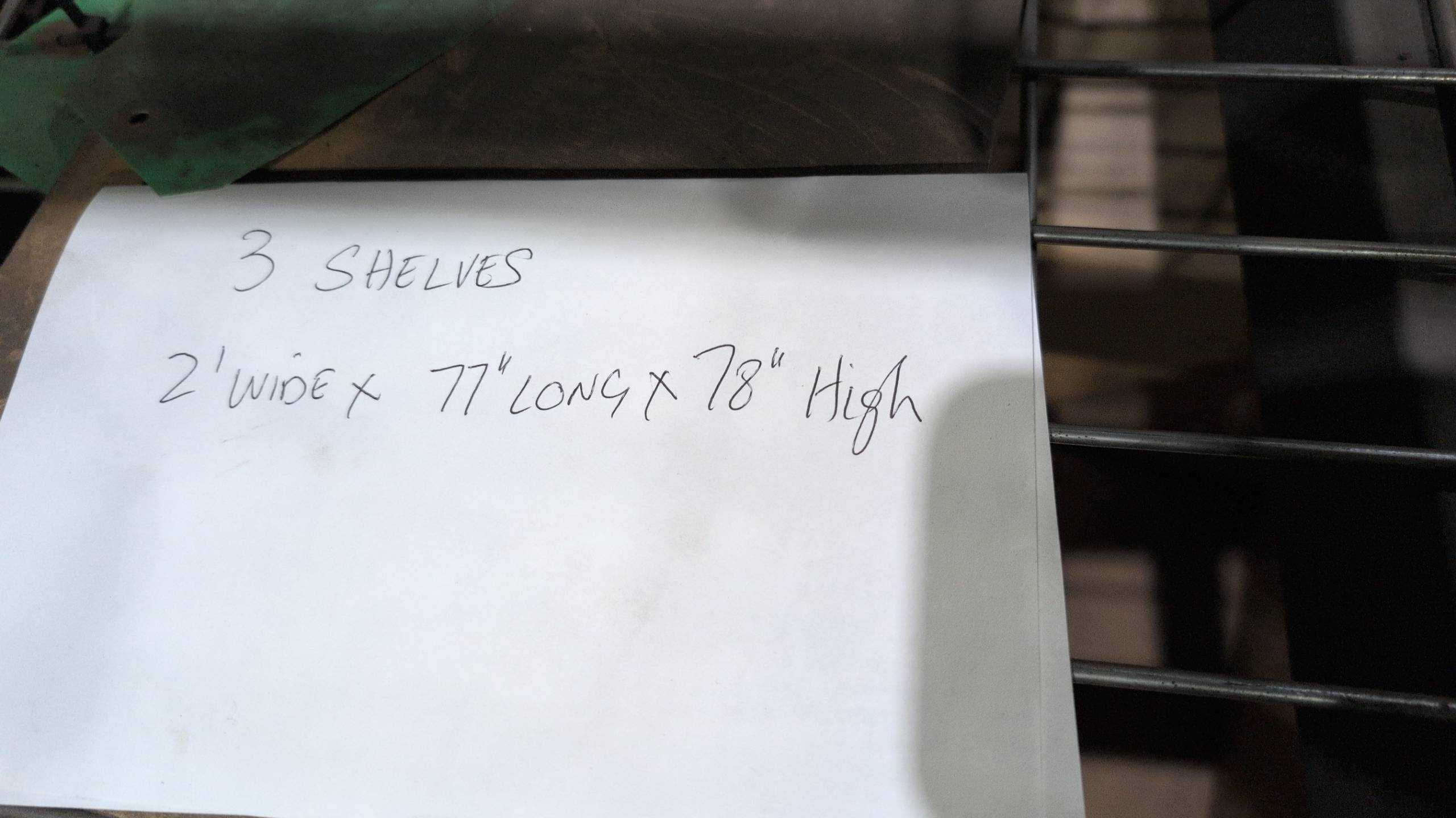BULK QTY OF SHELVING - SHELVING