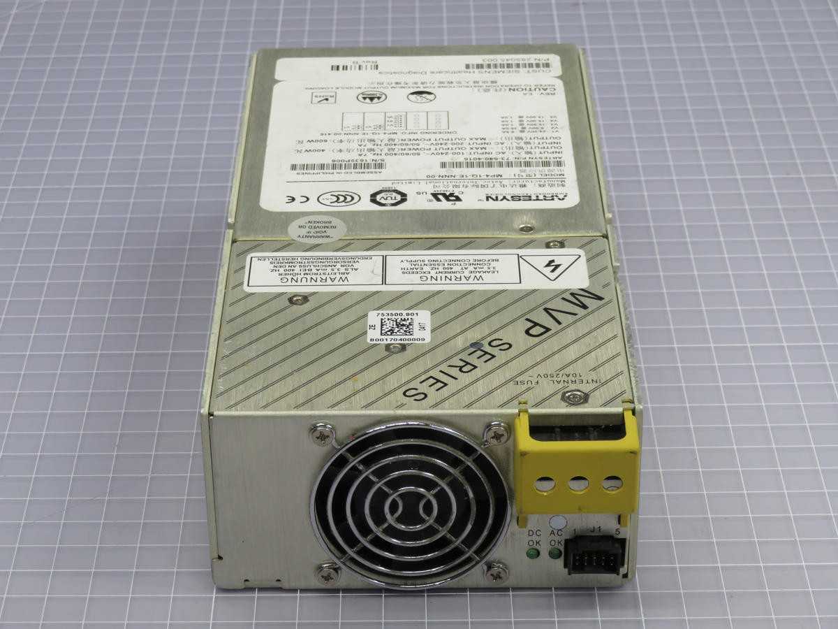 Artesyn MP4-1Q-1E-NNN-00 Enclosed AC DC Converters T211276 - POWER SUPPLIES