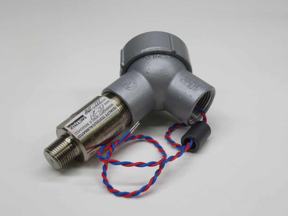 METRIX ST5484E-121-0160-00 VIBRATION TRANSMITTER T247424 - CONSISTENCY TRANSMITTER