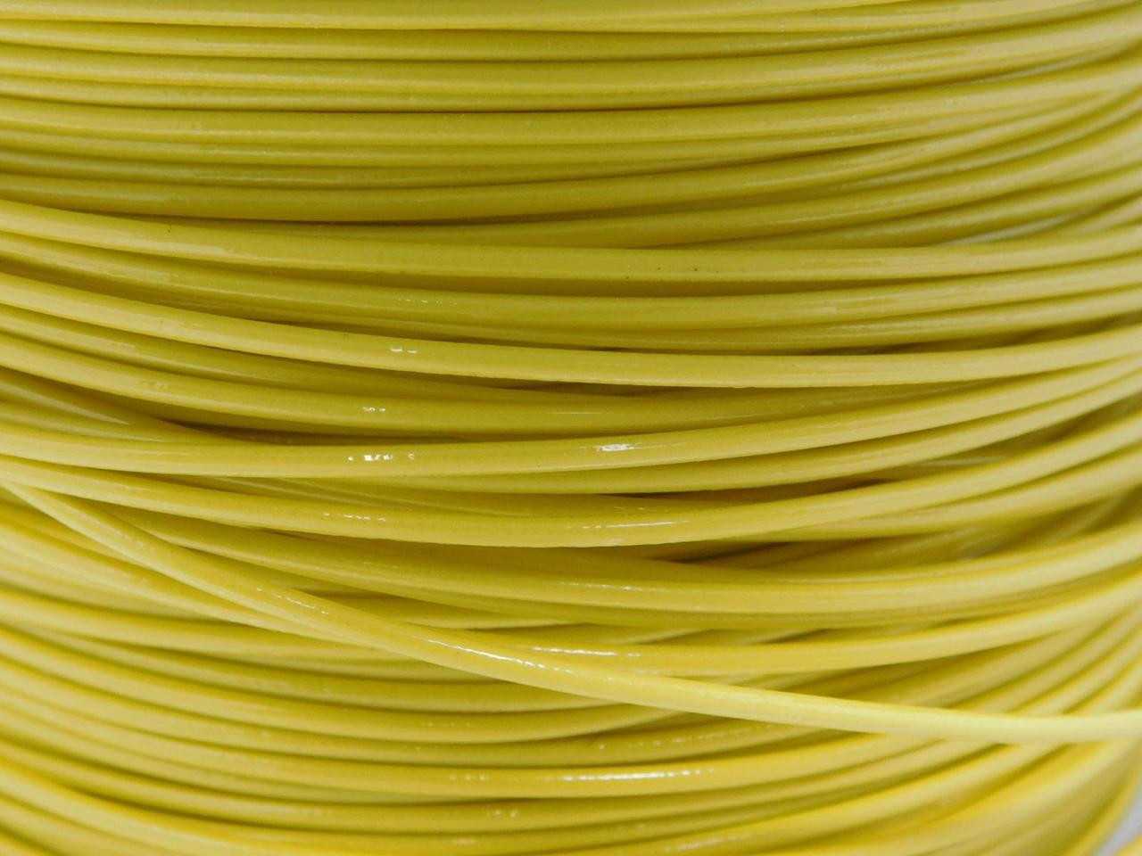 LOT OF 600 FT YELLOW HOOK UP WIRE 24 AWG 19/36 STRD T131805 - ELECTRICAL WIRE