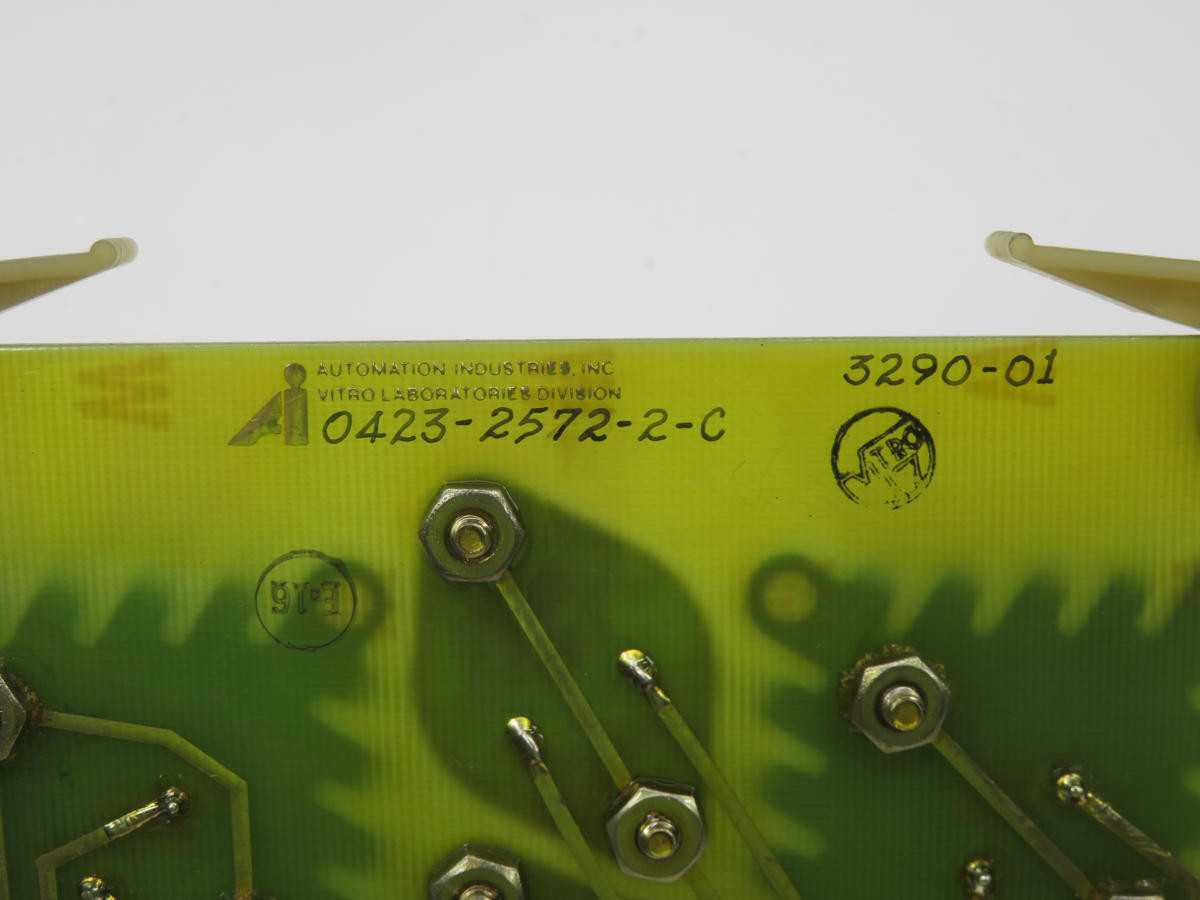AUTOMATION INDUSTRIES 0423-2572-2 CIRCUIT BOARD T239844 - PCB CIRCUIT BOARDS