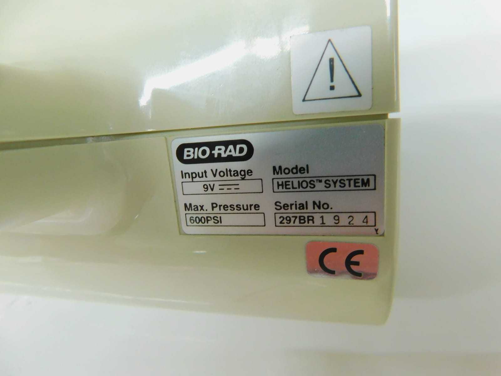 Bio-Rad Helios Gene Gun Biolistic Delivery System 600 PSI 9V Battery 1.43 Kg - LAB & SCIENTIFIC
