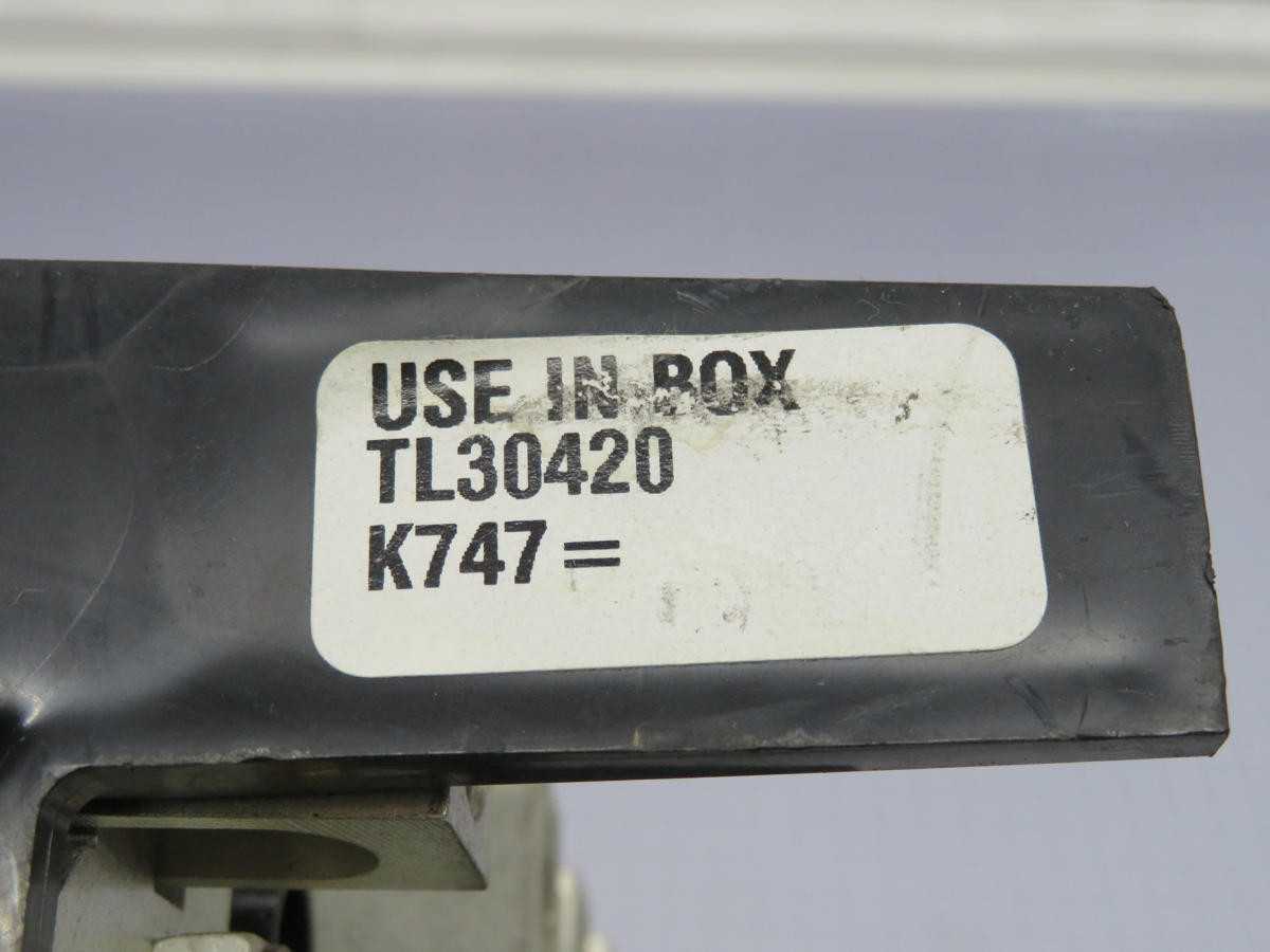 GE TL30420 CIRCUIT BREAKER T219527 - INDUSTRIAL PARTS