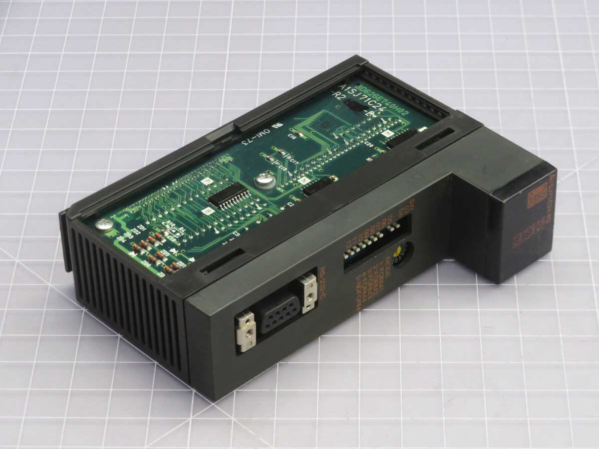 MITSUBISHI A1SJ71C24-R2 COMMUNICATIONS MODULE T260112 - PLC MODULES