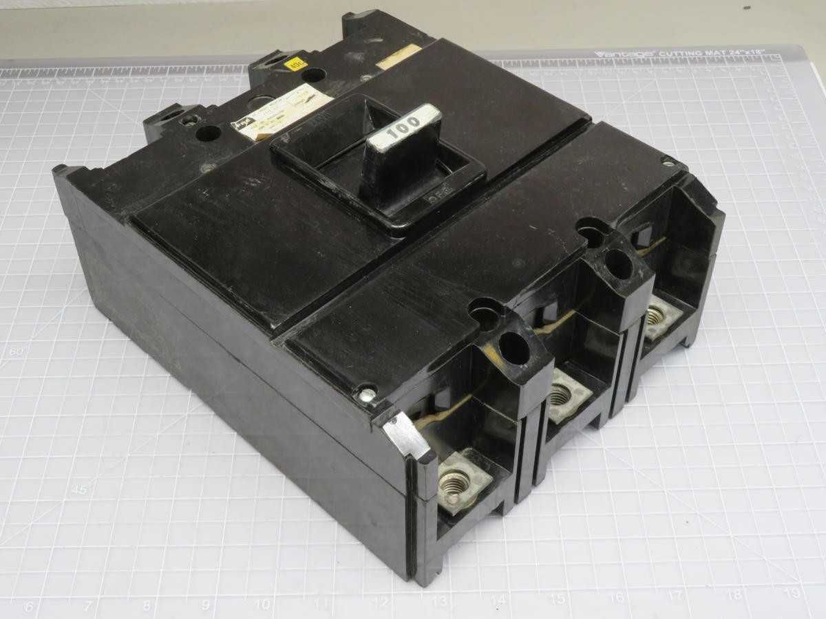 FPE NJL631100 TYPE NJL AB CIRCUIT BREAKER 100 AMP 600 VAC T195421 - CIRCUIT BREAKERS