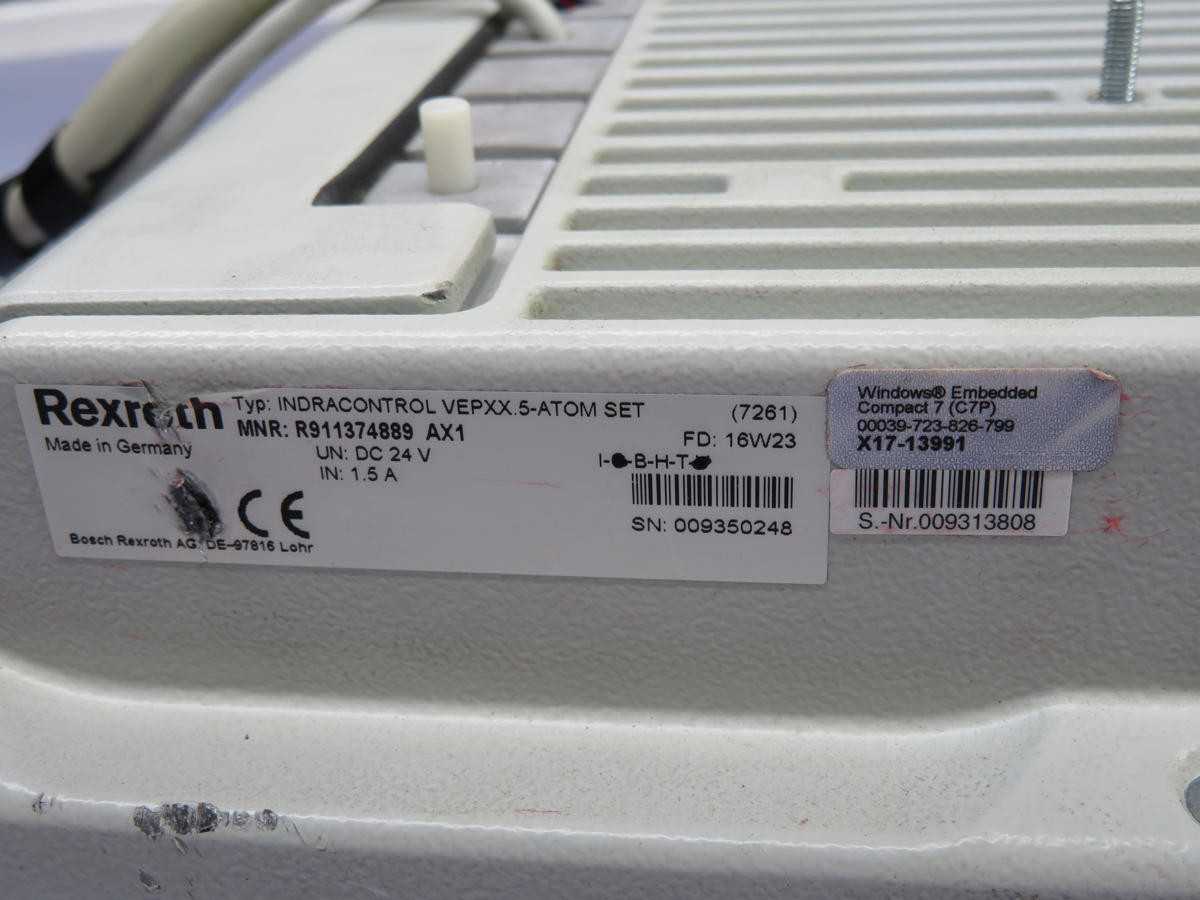 Rexroth R911374889 AX1 IndraControl VEPXX 5-Atom Set T211155 - AUTOMATION & CONTROLS