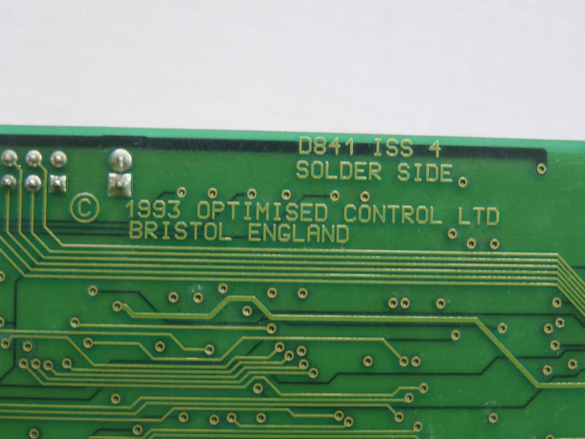 OPTIMISED CONTROL D841 ISS 4 SERVO CONTROLLER BOARD T258300 - SERVO