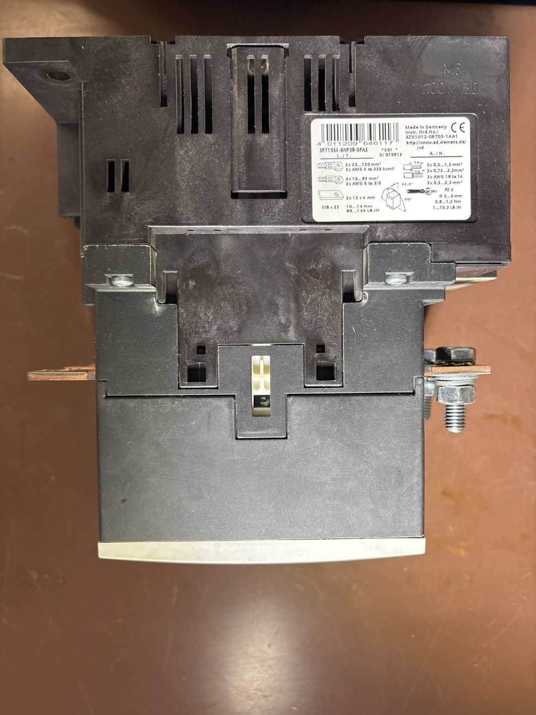 SIEMENS 3RT1054-6NP38-0PA5 MAGNETIC CONTACTOR - AC CONTACTOR