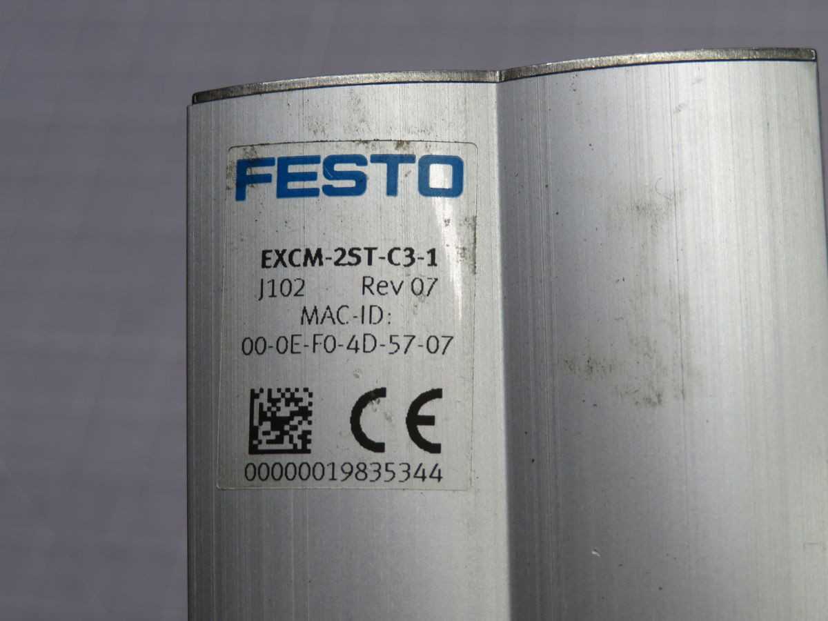 FESTO EXCM-2ST-C3-1 SERVO CONTROLLER T247692 - SERVO DRIVES