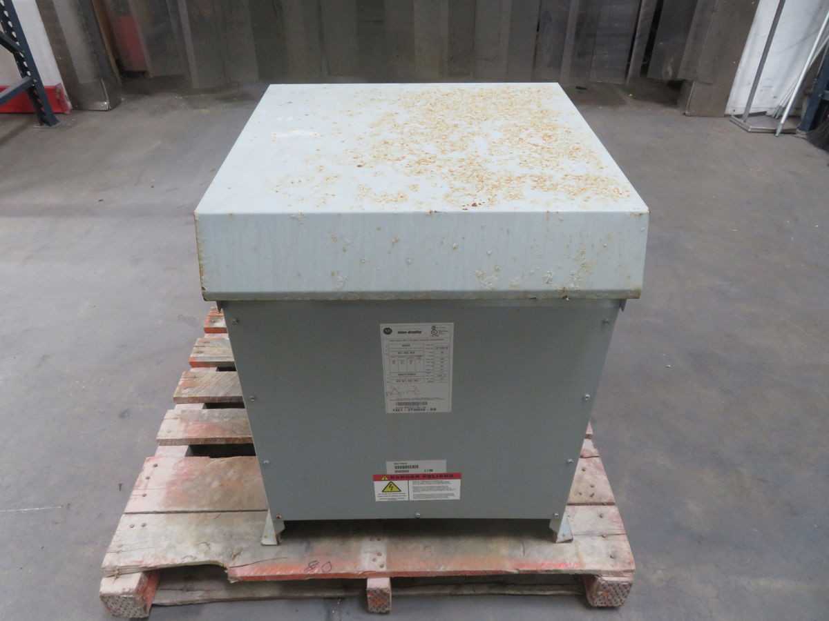 ALLEN BRADLEY 1321-3TW020-BB THREE PHASE DRY TYPE DRIVE ISOLATION TRANSFORMER T251903 - CONTROL TRANSFORMERS