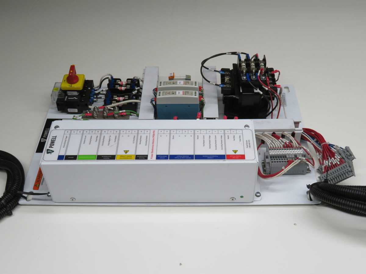 POWELL PWPLCC48YK00-XXX1E-PLM107 ELECTRIC PANEL T255444 - ELECTRICAL COMPONENTS