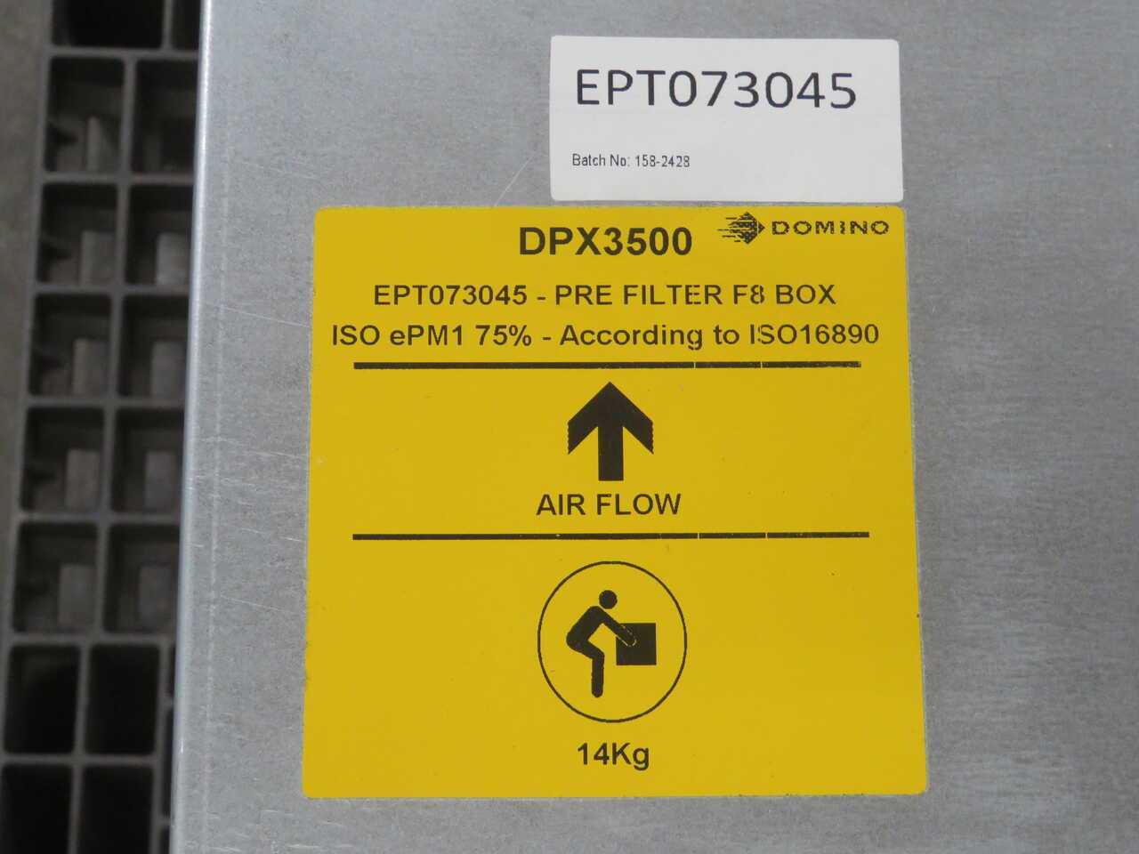 DOMINO EPT073045 FILTER FOR DPX3500 T272084 - PNEUMATIC FILTER ELEMENTS