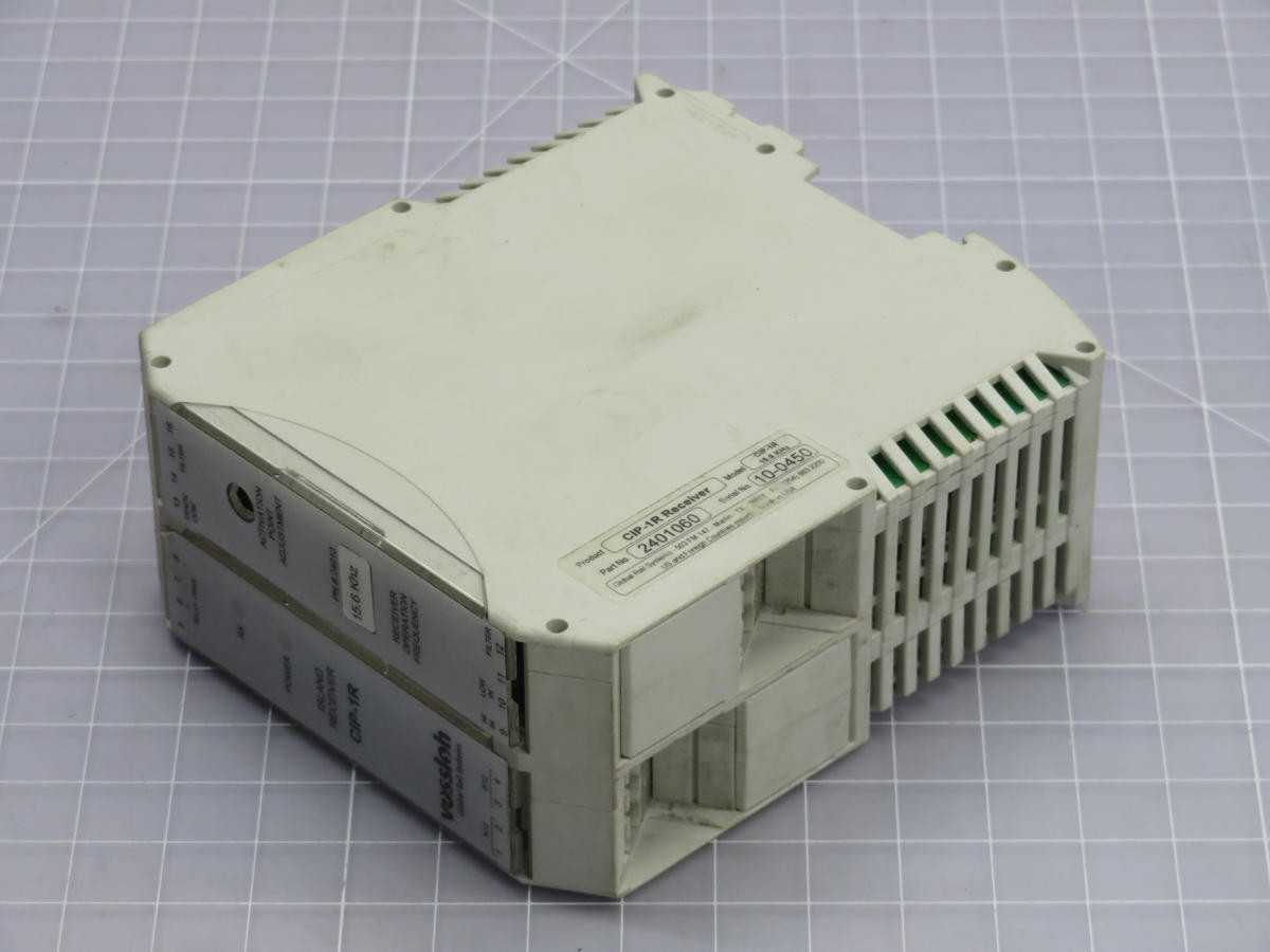 Vossloh-Schwabe CIP-1R 15.6kHz Receiver T238788 - AUTOMATION & CONTROLS