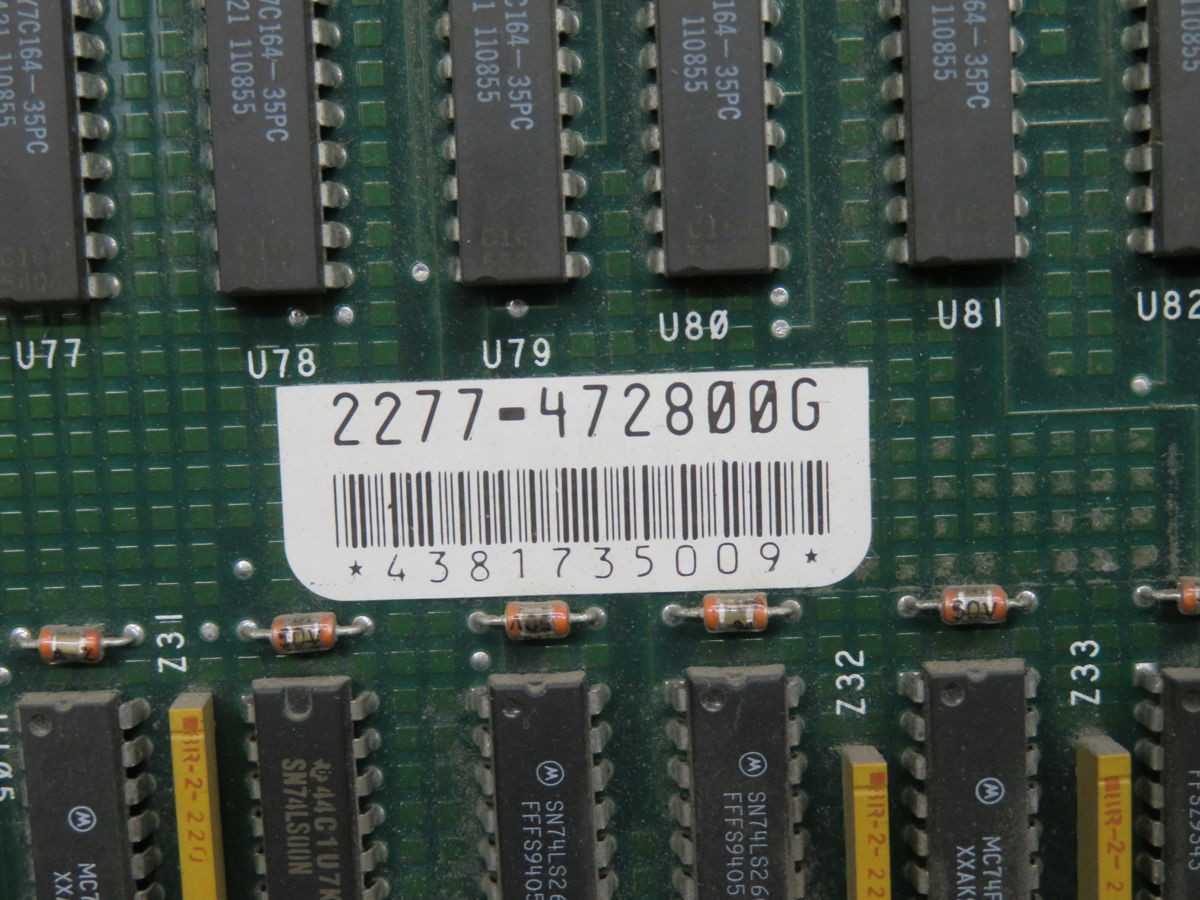 GENRAD 2277-472800G IC TESTER CARD T255744 - PCB CIRCUIT BOARDS