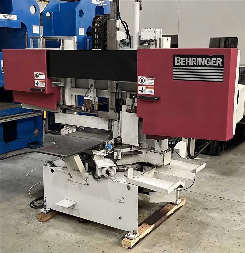 2018 Behringer HBE 320-523HA Band Saw With 5 HP Power And Automatic Feed - HORIZONTAL BAND SAWS
