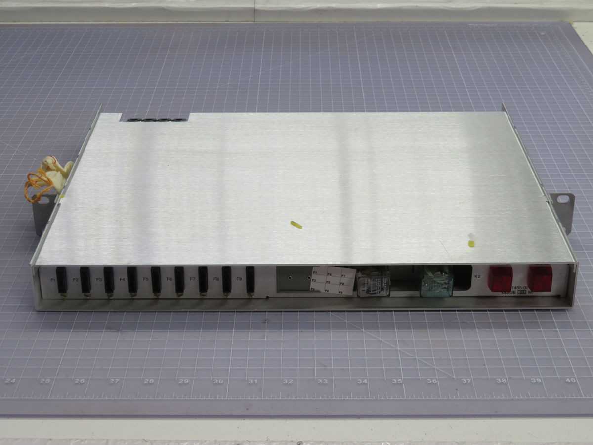 SIEMENS 91455-01 FUSE ALARM PANEL T259795 - OPERATOR CONTROLS