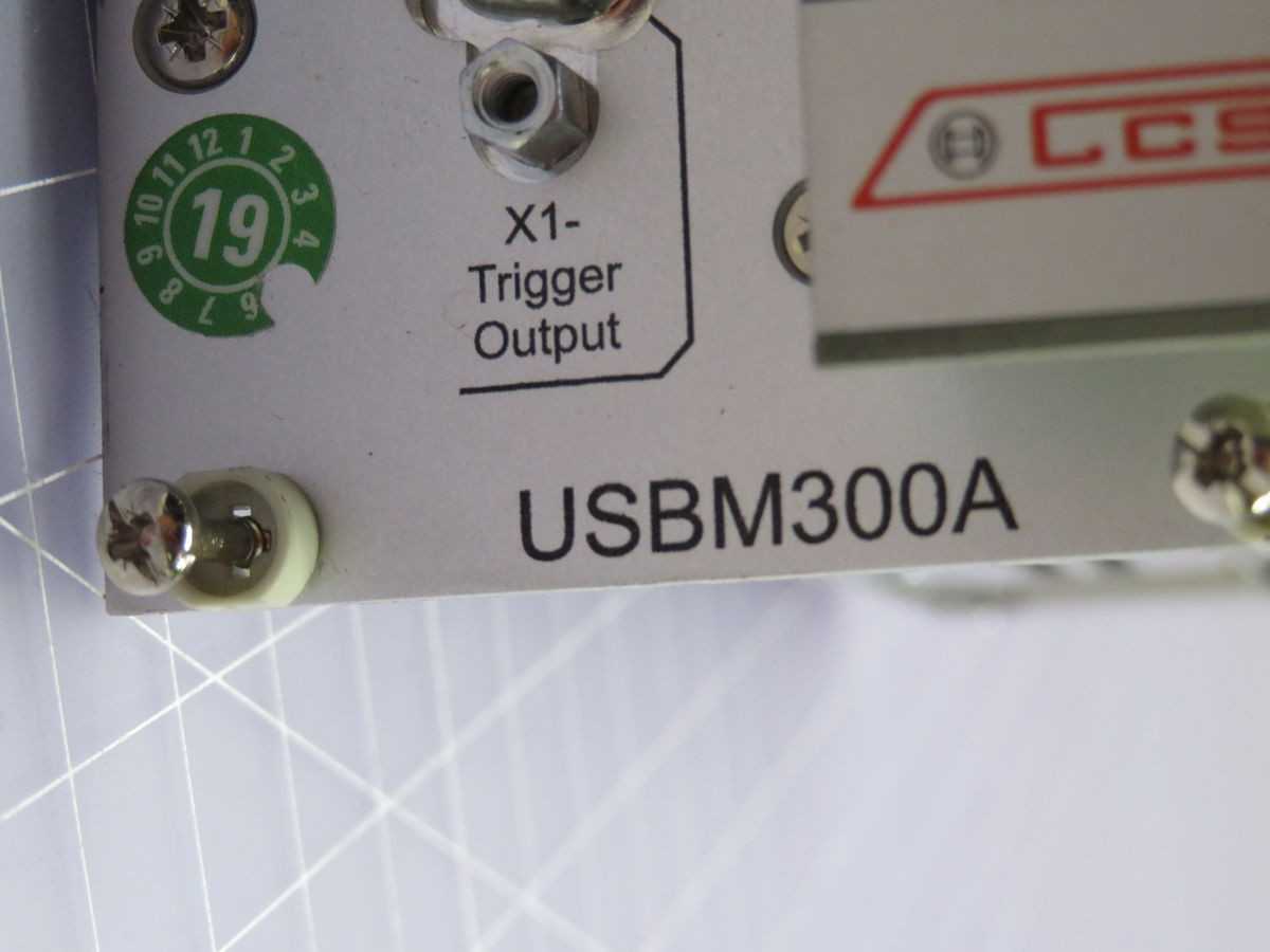UTE USBM300A TRIGGER CARD T250841 - OPERATOR CONTROLS