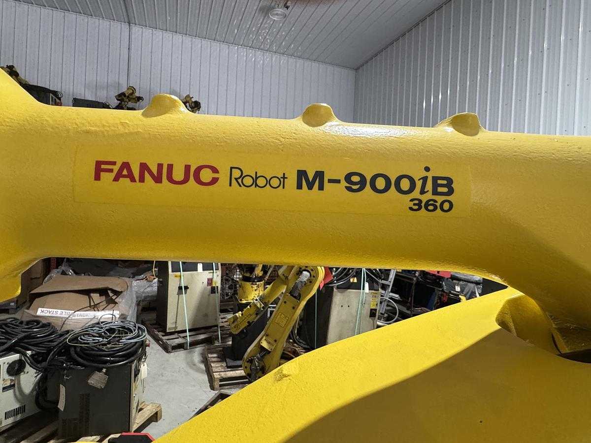 2020 FANUC M-900IB/360 ARTICULATED ROBOT - 360KG PAYLOAD, 2655MM REACH, R-30IB PLUS CONTROLLER - ARTICULATED ROBOTS