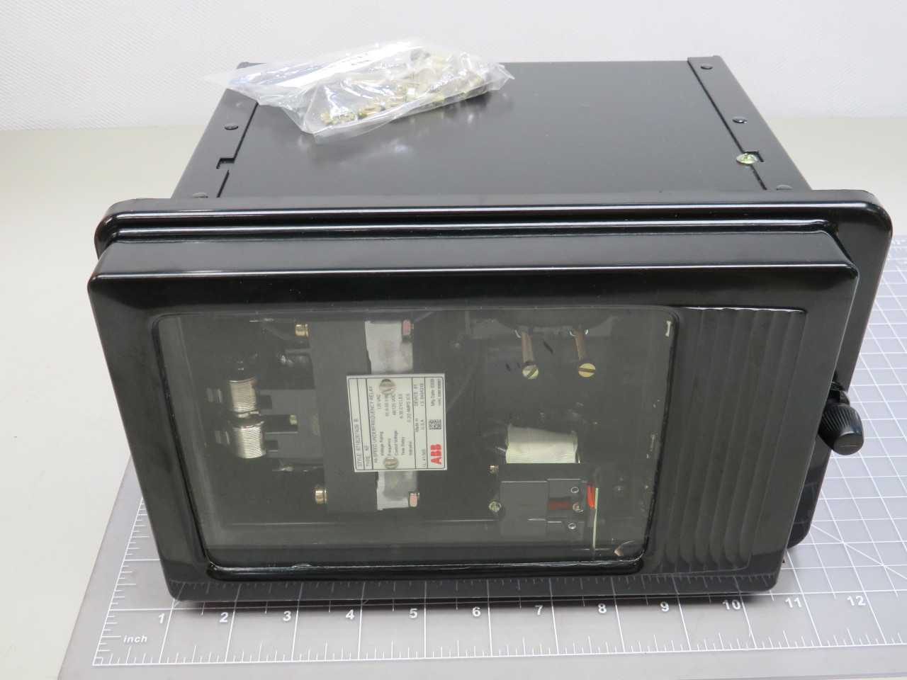 ABB 671B287A09 TYPE KF HIGH SPEED UNDER FREQUENCY RELAY T161823 - PROTECTION RELAY