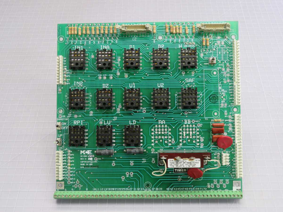 MCE HC-RB4-SCRI CIRCUIT BOARD T236046 - PCB CIRCUIT BOARDS