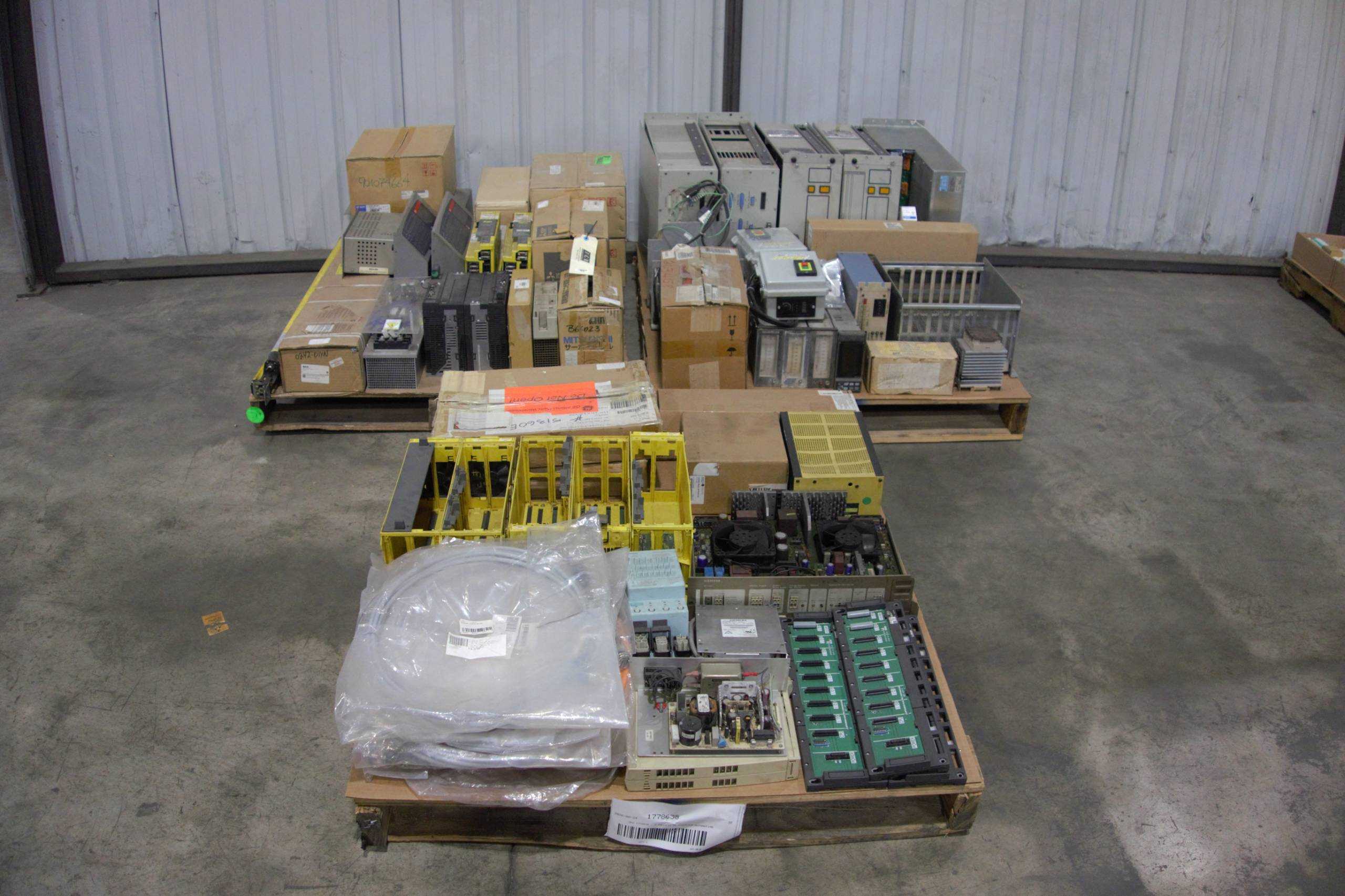 SKU 1778638 - 3 PALLETS OF ASSORTED AUTOMATION - AUTOMATION & CONTROLS