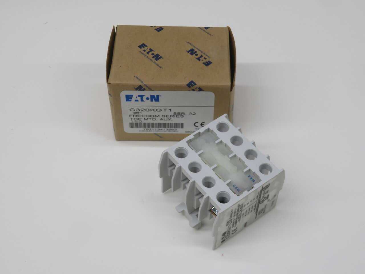 Lot Of 14 Eaton C320KGT1 Freedom NEMA Auxiliary Contactors - CONTACTORS