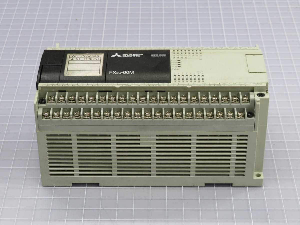 MITSUBISHI FX3G-60MT/ES PLC PROGRAMMING CONTROLLER T211442 - PLC MODULES