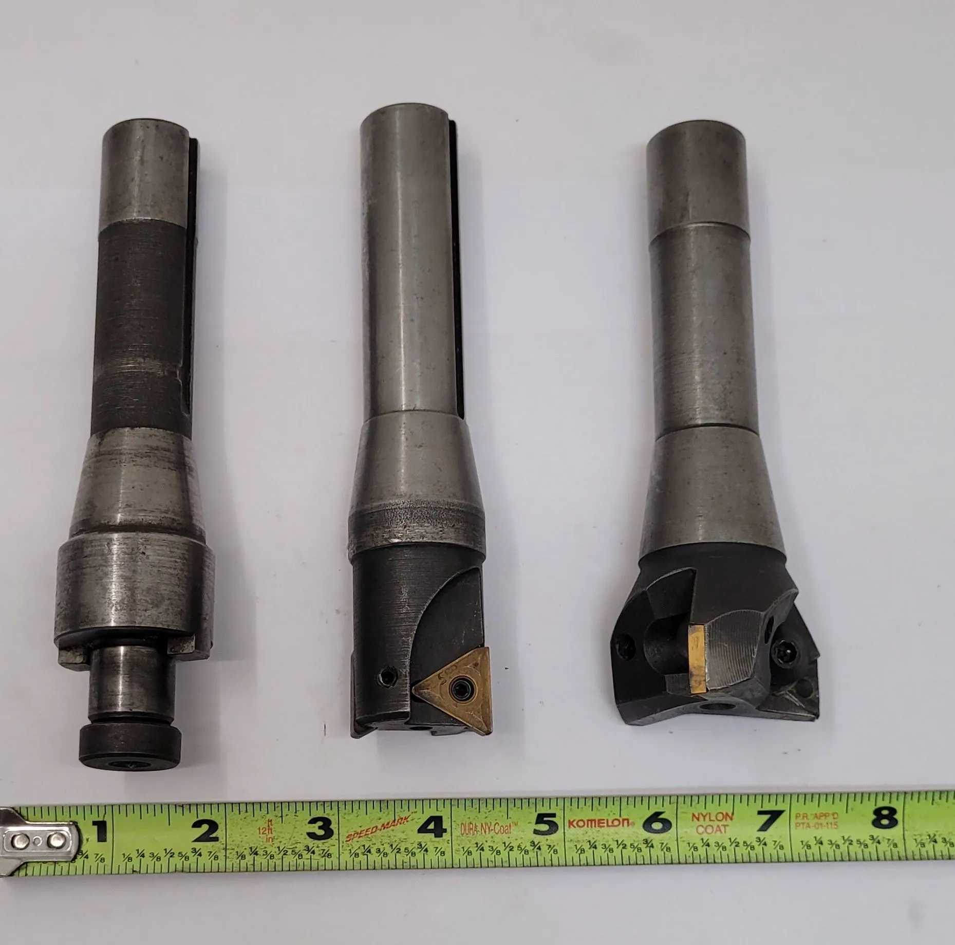 ASSORTED SET OF 3 – R8 TOOLING - MACHINING ACCESSORIES & TOOLING