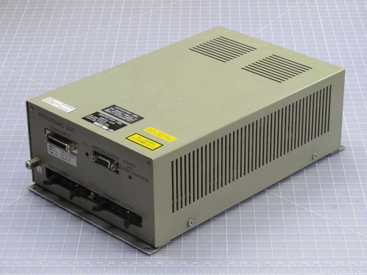 ANRITSU KL642D PROCESSING UNIT T248920 - OPERATOR CONTROLS