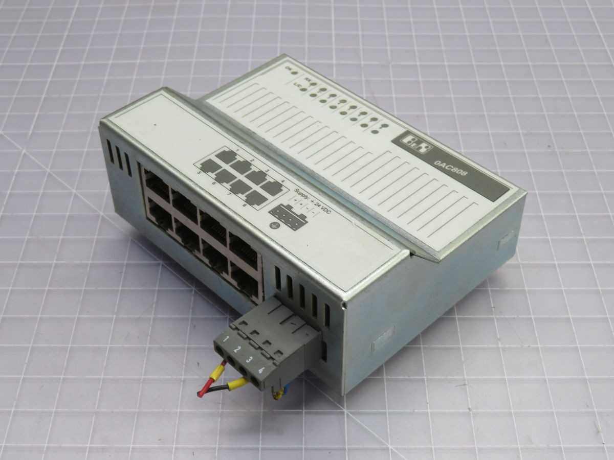 B&R 0AC808.9-1 ETHERNET SWITCH T258626 - SWITCHES