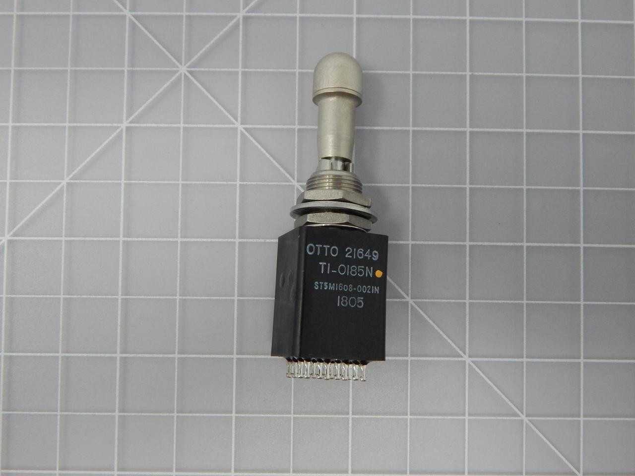 OTTO ST5M1608-002IN 352962-1 5930-01-259-3724 TOGGLE SWITCH / PADDLE SWITCH T133619 - SWITCHES