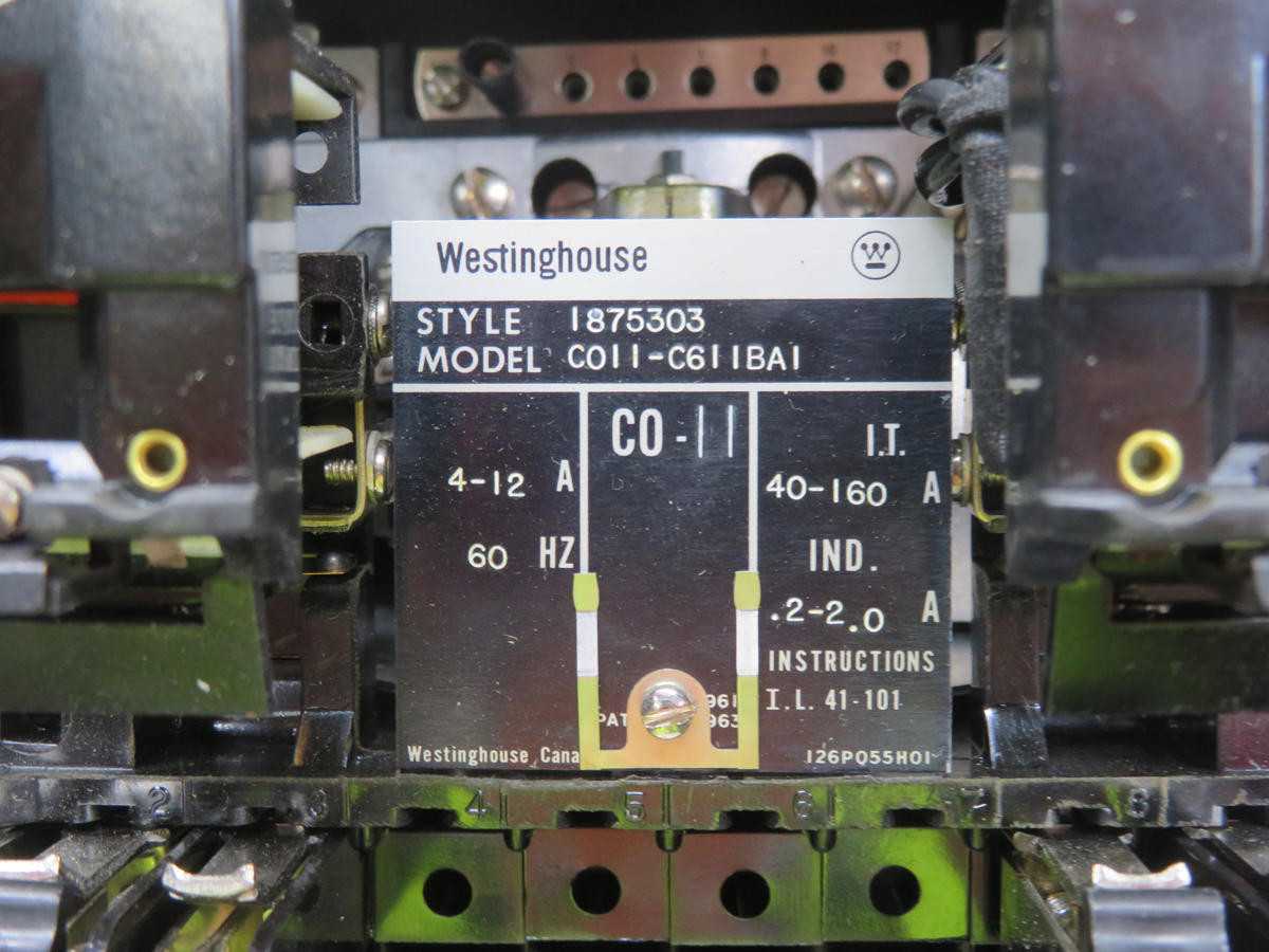 Westinghouse C0II-C6IIBAI Voltage/Phase Monitor T228605 - AUTOMATION & CONTROLS