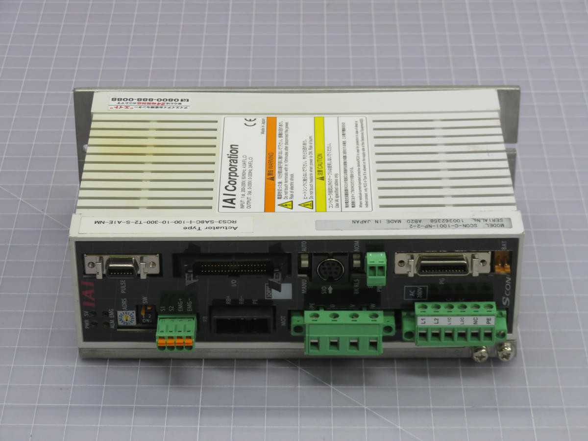 IAI SCON-C-1001-NP-2-2 POWER SUPPLY T229815 - AUTOMATION & CONTROLS