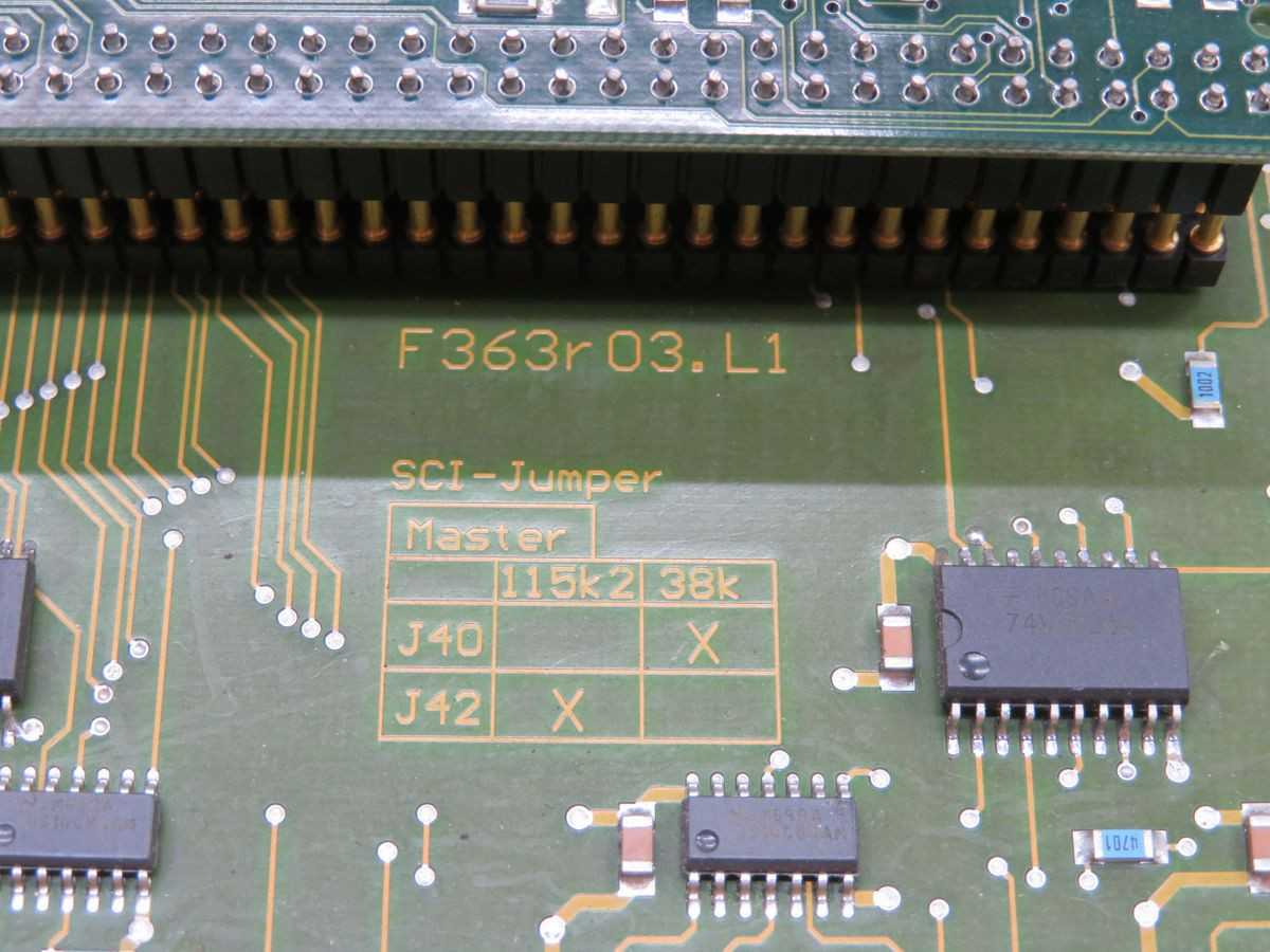 KOMAX F363R03. L1 PCB CIRCUIT BOARD T255352 - PCB CIRCUIT BOARDS