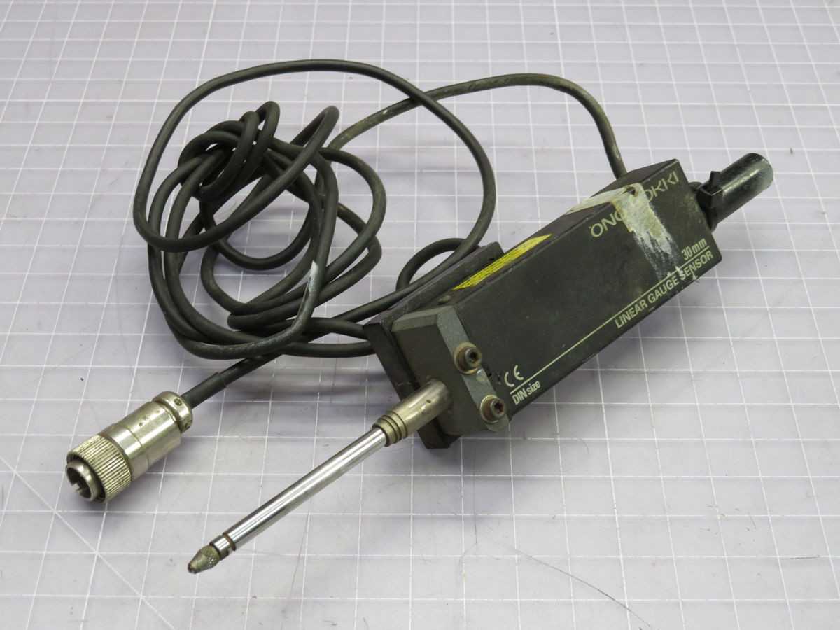 ONO SOKKI GS-1630A LINEAR GAUGE SENSOR T255297 - INDUSTRIAL PARTS