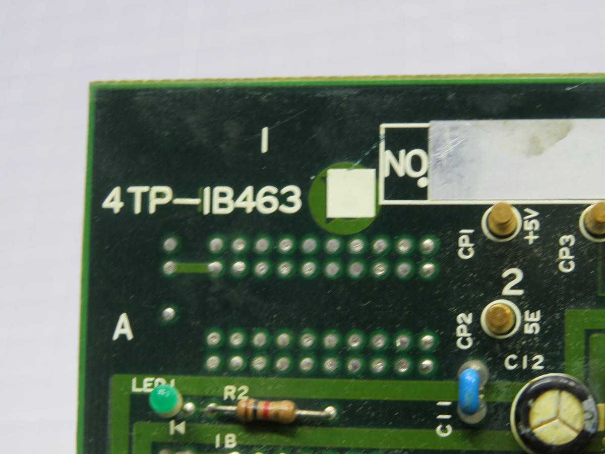 NISSEI 4TP-IB463 NC8000 IBCPU-II CIRCUIT BOARD CONTROL CARD T220656 - PCB CIRCUIT BOARDS