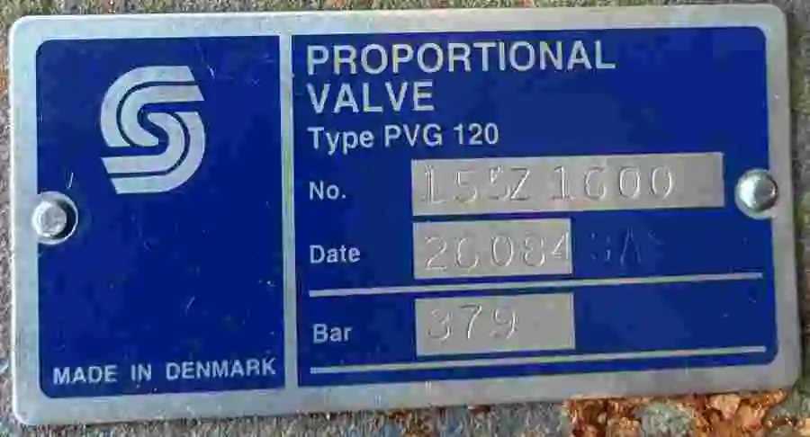 Danfoss PVG120 Proportional Hydraulic Control Valve 379 Bar/5085 PSI - Best Offers - HYDRAULIC VALVE