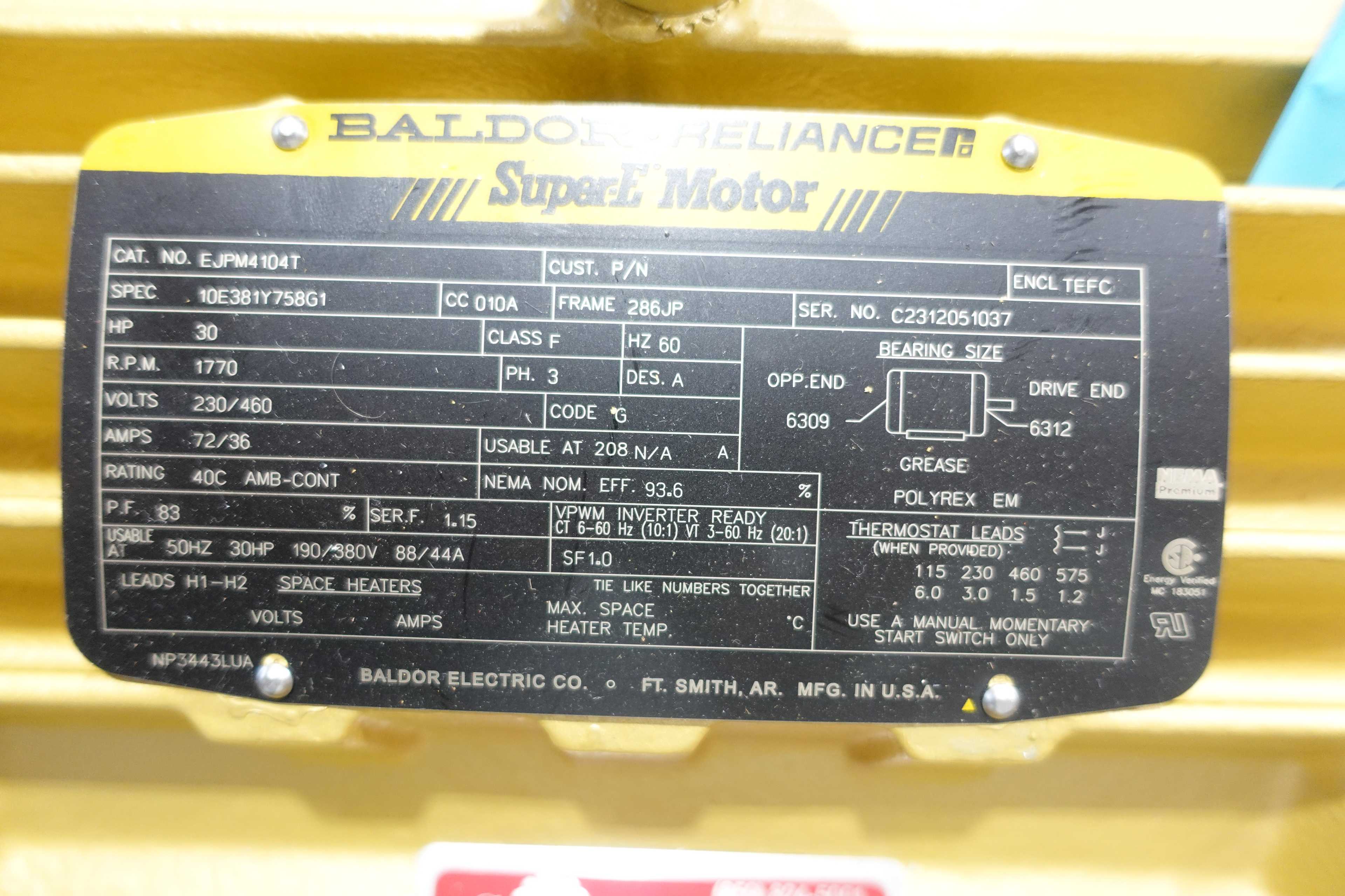 SKU 1779804 - 4 PALLETS OF ASSORTED MOTORS, 460V, 575V - AC MOTOR