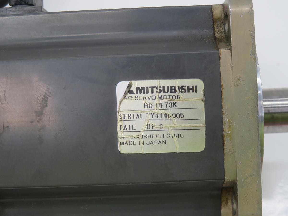 Mitsubishi HC-MF73K AC Servo Motor T243250 - High Precision Performance - SERVO