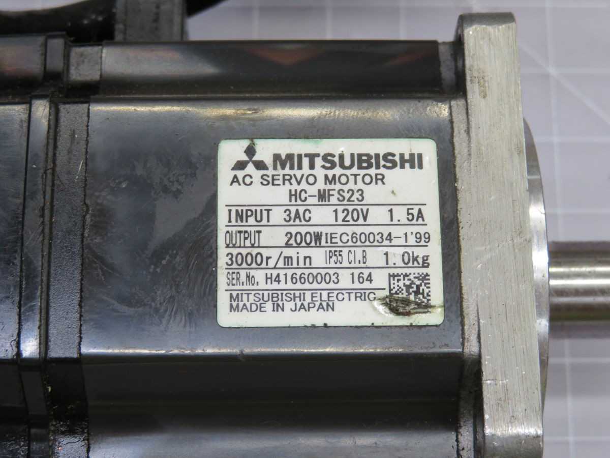 MITSUBISHI HC-MFS23 AC SERVO MOTOR T251793 - SERVO